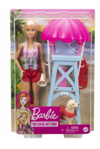 BARBIE LIFEGUAD DOLL AND PLAYSET
